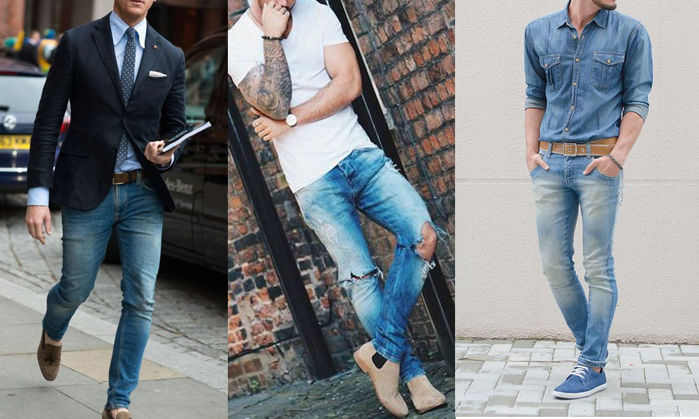 tipos de calça jeans masculina
