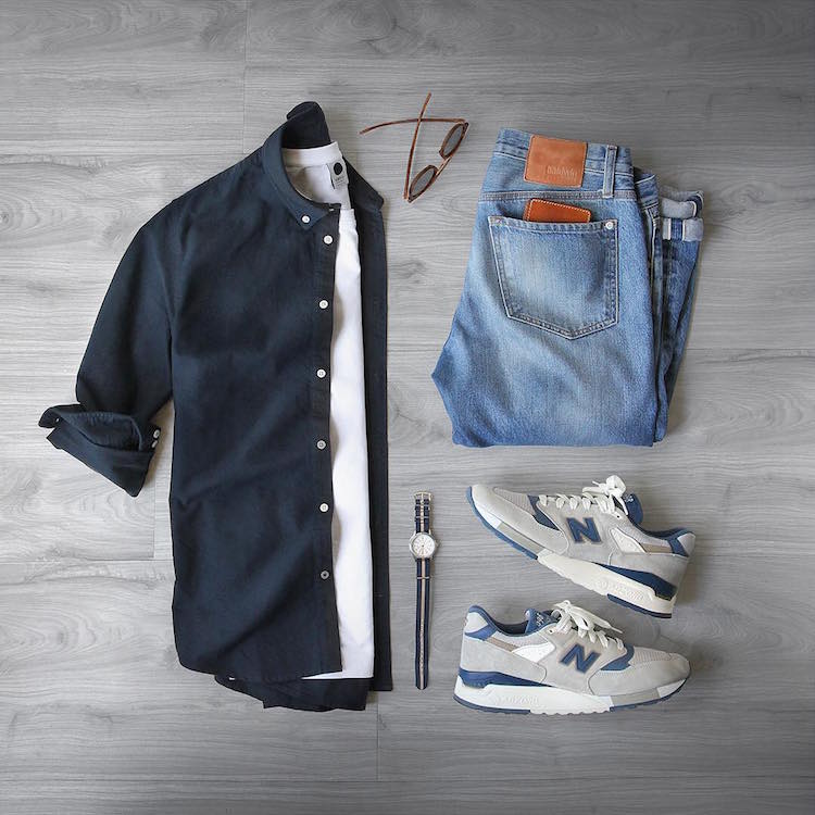 23 combos de inspiracao para looks masculinos com New Balance