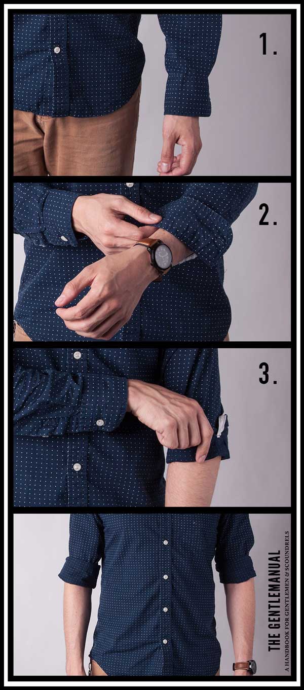 Como dobrar a manga da camisa: 3 métodos práticos  Moda masculina, Moda  masculina dicas, Moda para homens