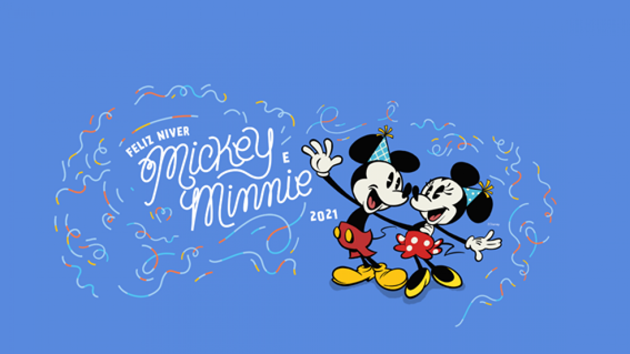 Dia de festa! Disney celebra os 94 anos de Mickey e Minnie Mouse