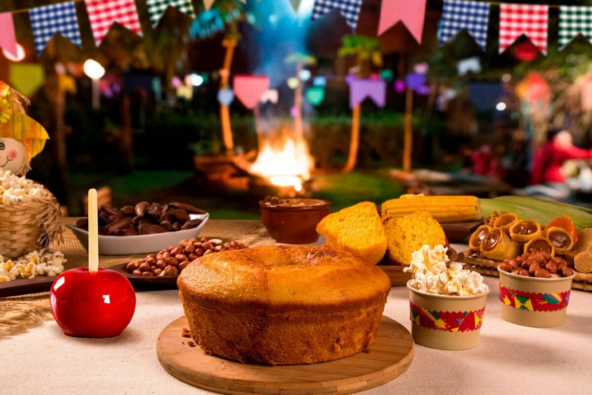 Festa junina - Comidas típicas e Leitura 