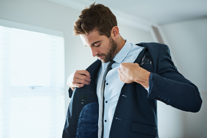 O sucesso de um homem começa pela maneira como ele se veste